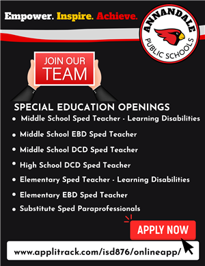 Special Education Openings